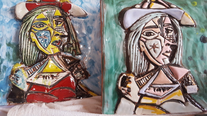 Versión de un cuadro de Picasso