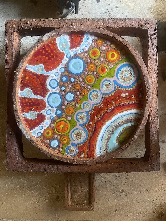 Boceto para una escultura monumental, parte trasera