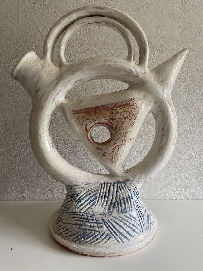 Botijo de aro con doble asa